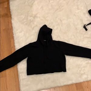 Brandy Melville Cropped Hoodie